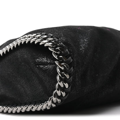 Stella McCartney Shaggy Deer Falabella Fold Over Tote  Black 9 of 10