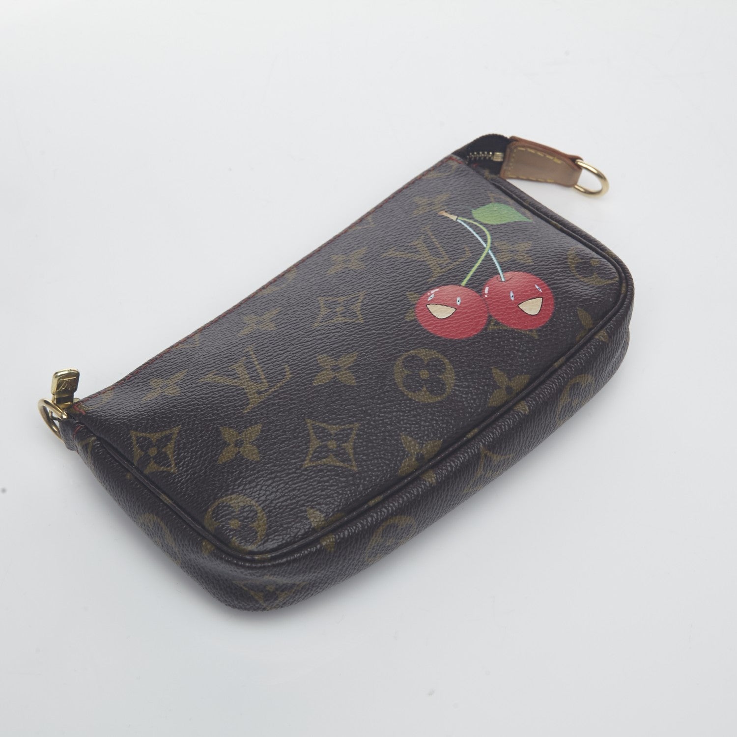 Louis Vuitton Monogram Cerises Mini Pochette Accessories 4 of 7