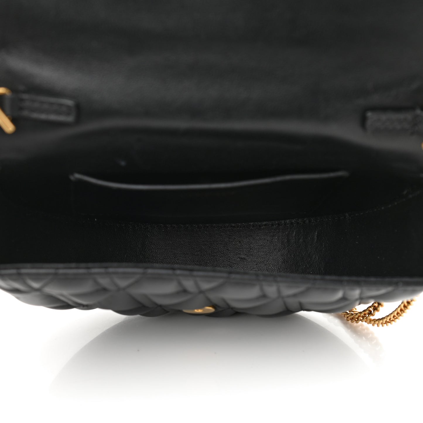 Nappa Quilted Virtus Belt Bag Black