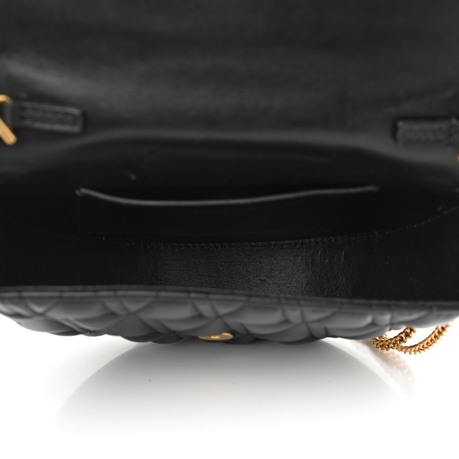 Versace Nappa Quilted Virtus Belt Bag Black 5 of 8