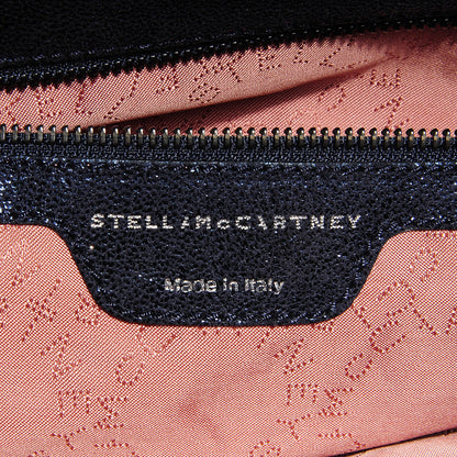 Stella McCartney Faux Leather Falabella Shaggy Deer Fold Over Tote Ink 10 of 11