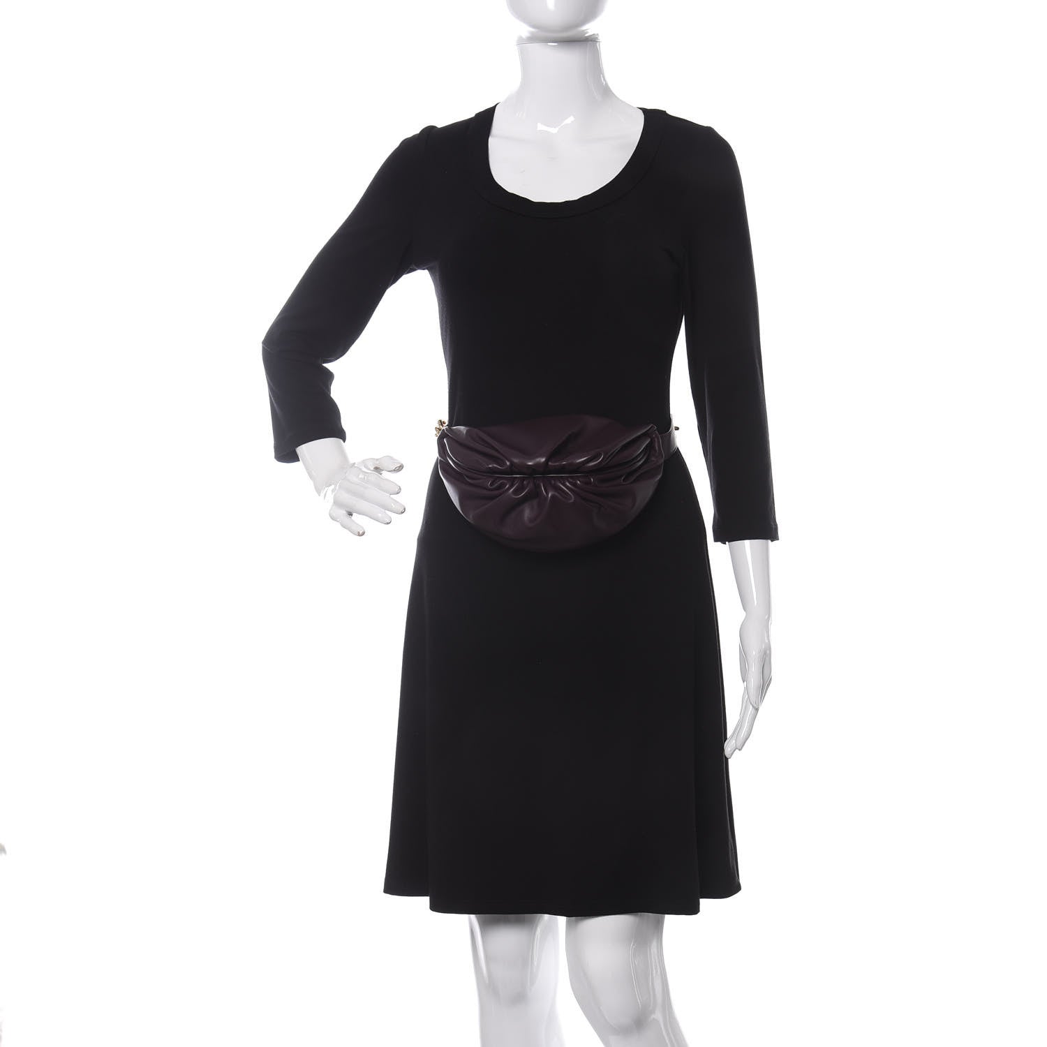 Bottega Veneta Nappa The Belt Chain Pouch Grape 2 of 10