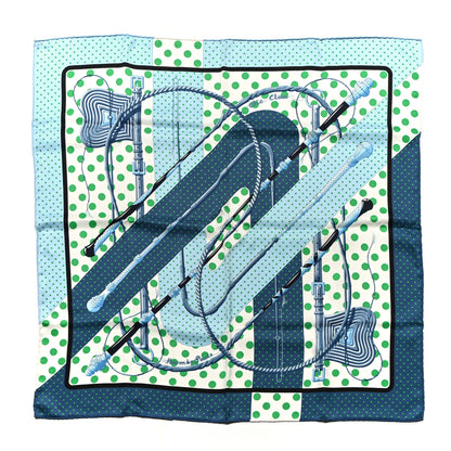 Hermes Silk Clic Clac A Pois Scarf 70 1 of 6