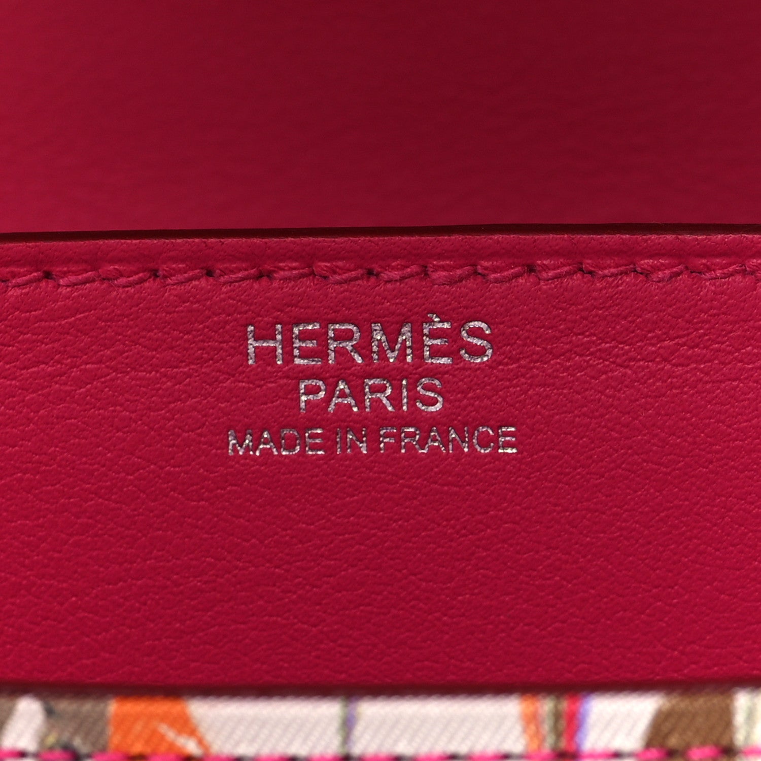 Hermes Swift Silk Marble Printed Constance 24 Rose Azalee Rose Mexico 5 of 10