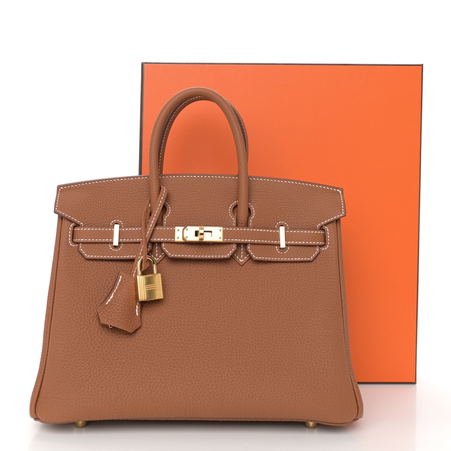 Hermes Togo Birkin 25 Gold 13 of 13