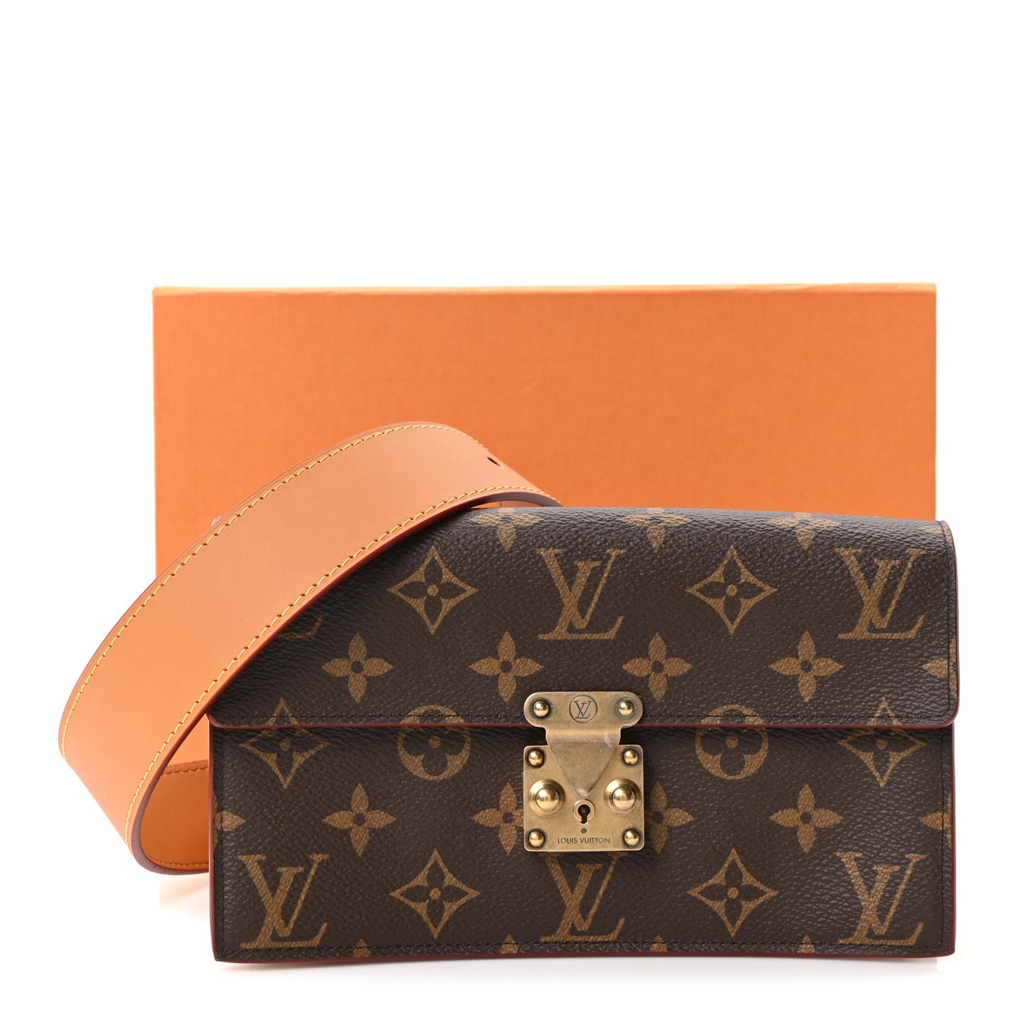 Monogram S Lock Belt Pouch MM