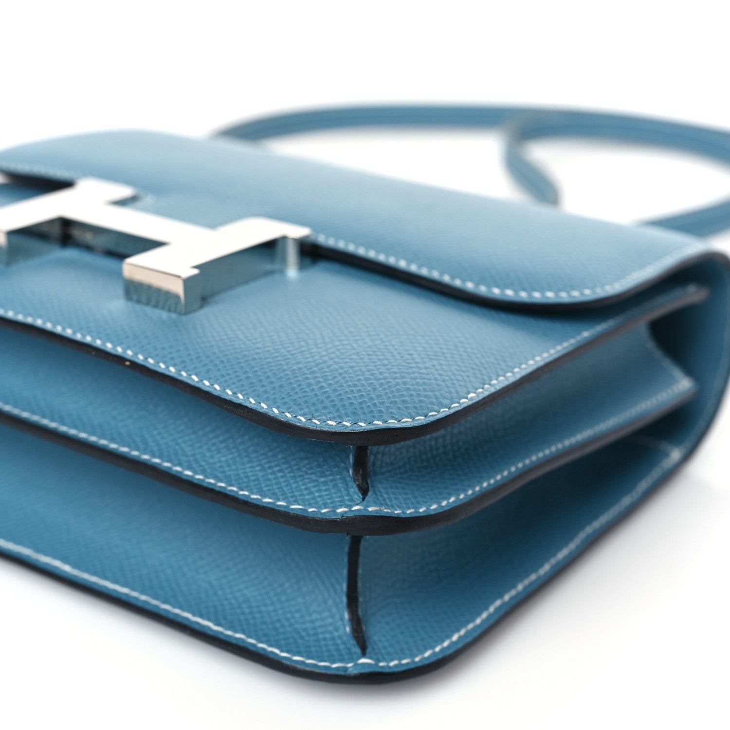 Hermes Epsom Constance 18 New Blue Jean 10 of 10