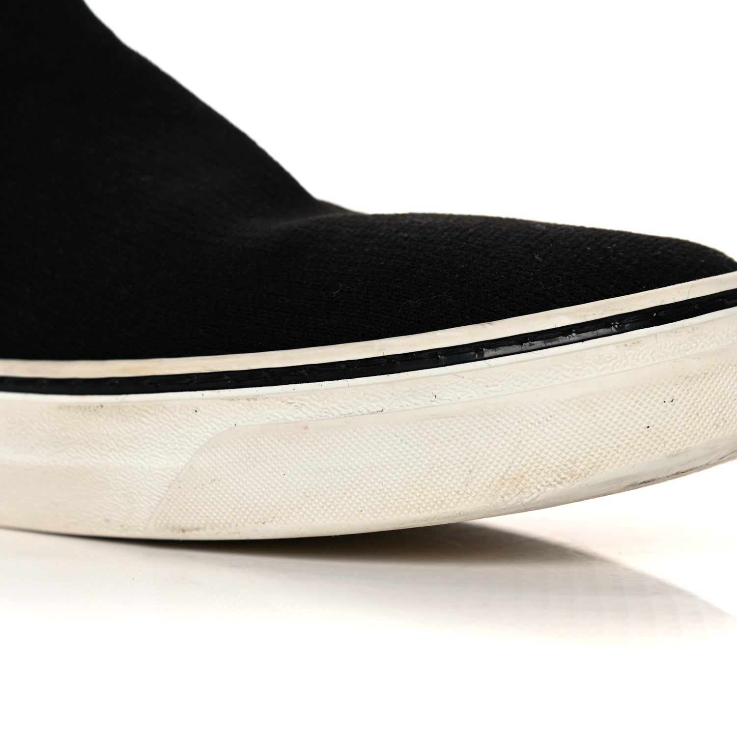 Givenchy Technical Canvas Knit Womens George V Sock Sneakers 41 Black 12 of 12