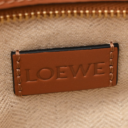 Loewe Calfskin Raffia Paulas Ibiza Pochette Bag Natural Tan 6 of 12