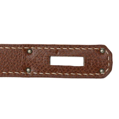 Hermes Courchevel Kelly Sellier 28 Gold 7 of 14
