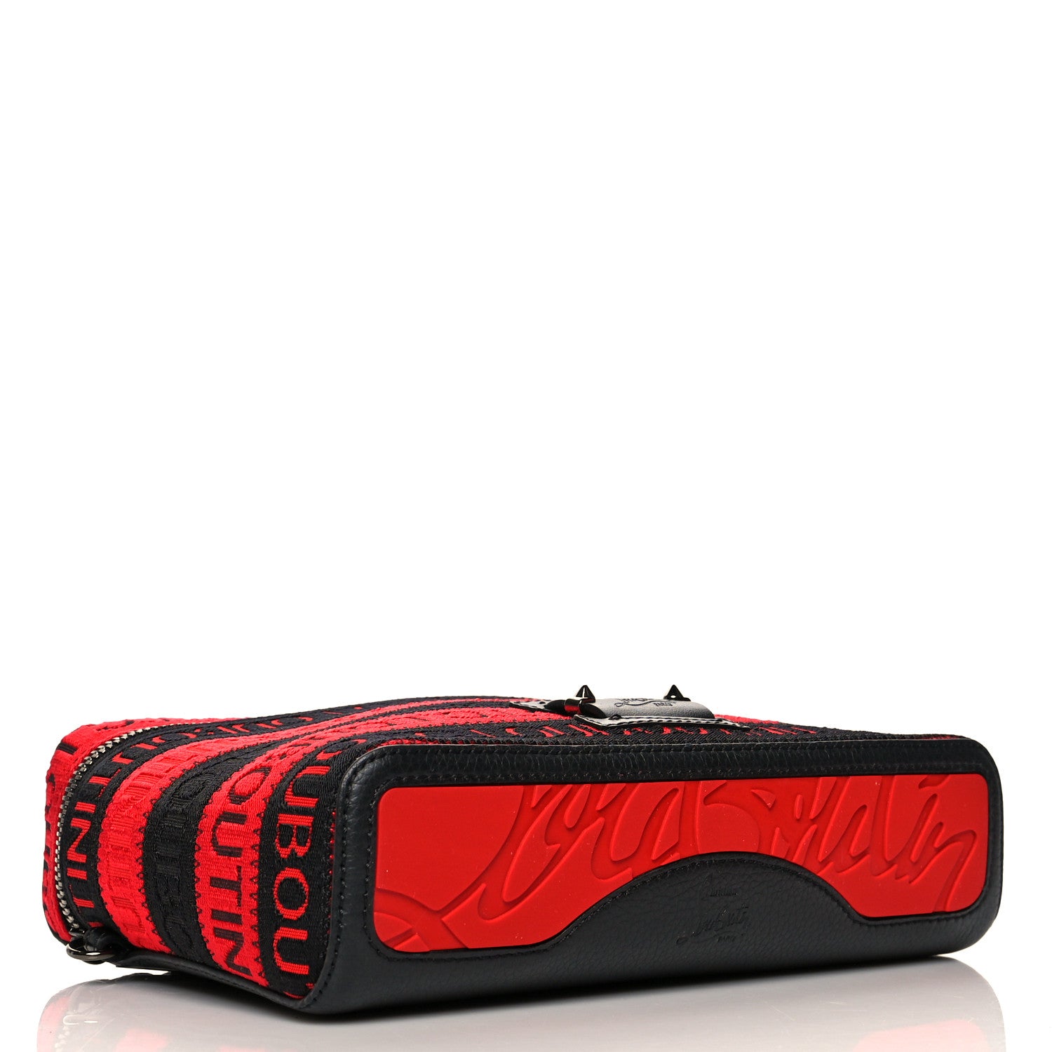 Christian Louboutin Kypipouch Messenger Bag Black Red 3 of 8