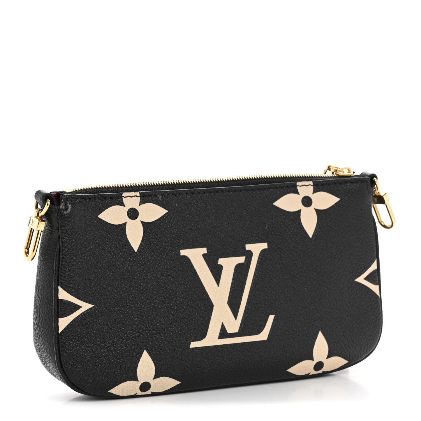 Empreinte Monogram Giant Multi Pochette Accessories Mini Pochette Black Beige