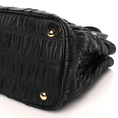 Prada Nappa Gaufre Tote Black 8 of 8