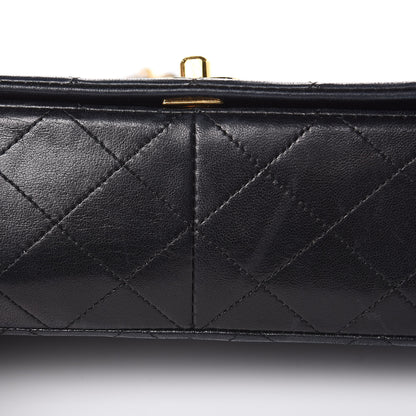 Chanel Lambskin Quilted Small Single Flap Bag Black 11 of 15