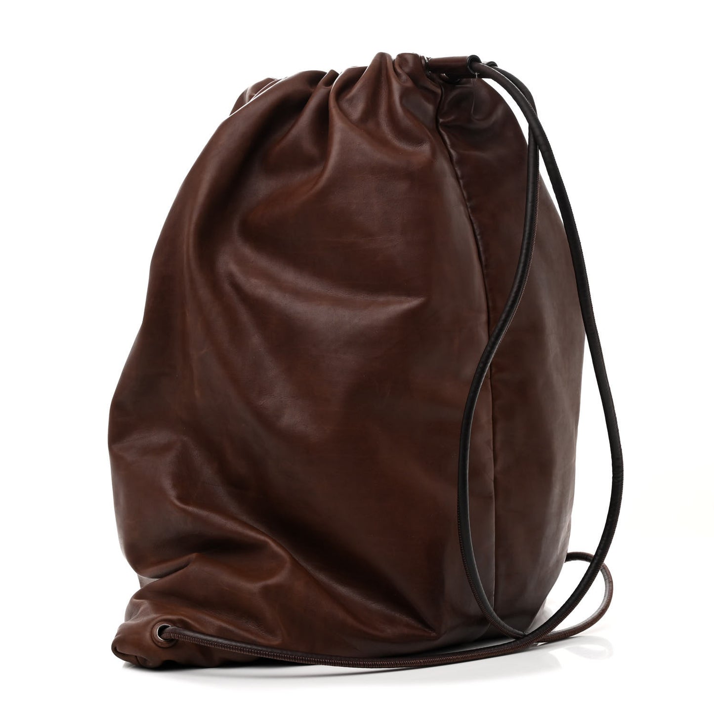 Nappa Puffy Backpack Chocolate