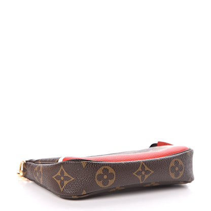Louis Vuitton Monogram 2018 Christmas Animation Mini Cats Pochette Accessories 4 of 10