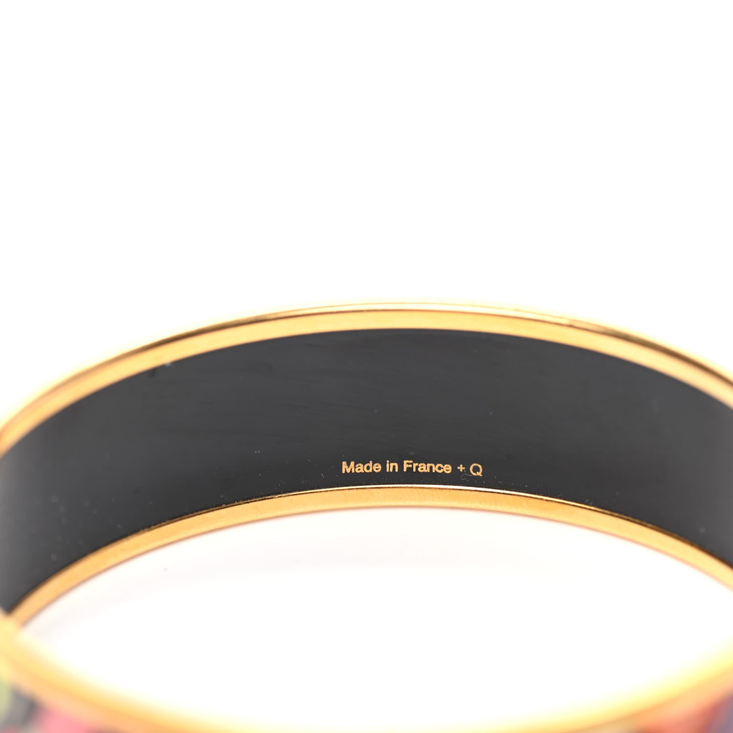 Hermes Enamel Printed Wide L'Ivresse De L'Infini Bracelet 65 5 of 5