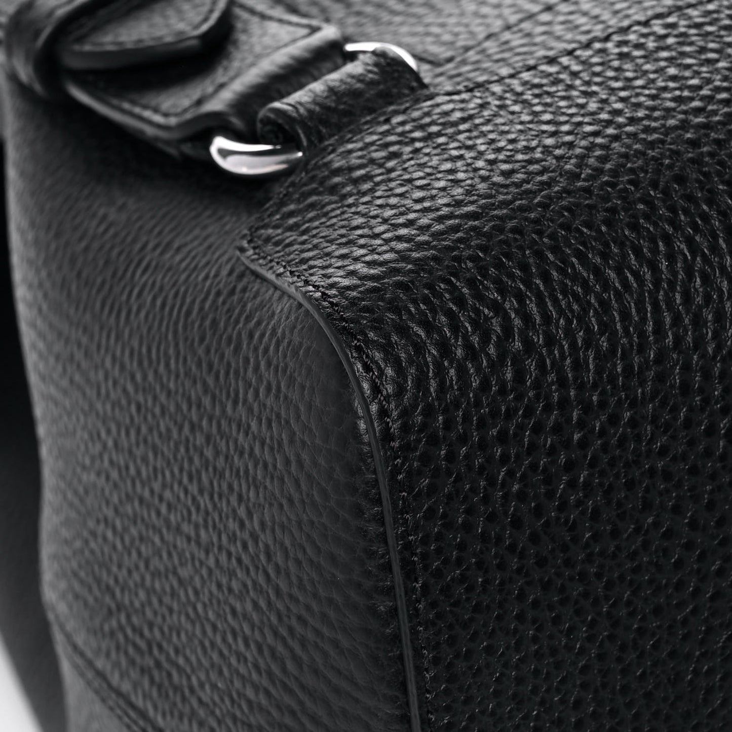 Classic Grain Calfskin Chiltern Backpack Black