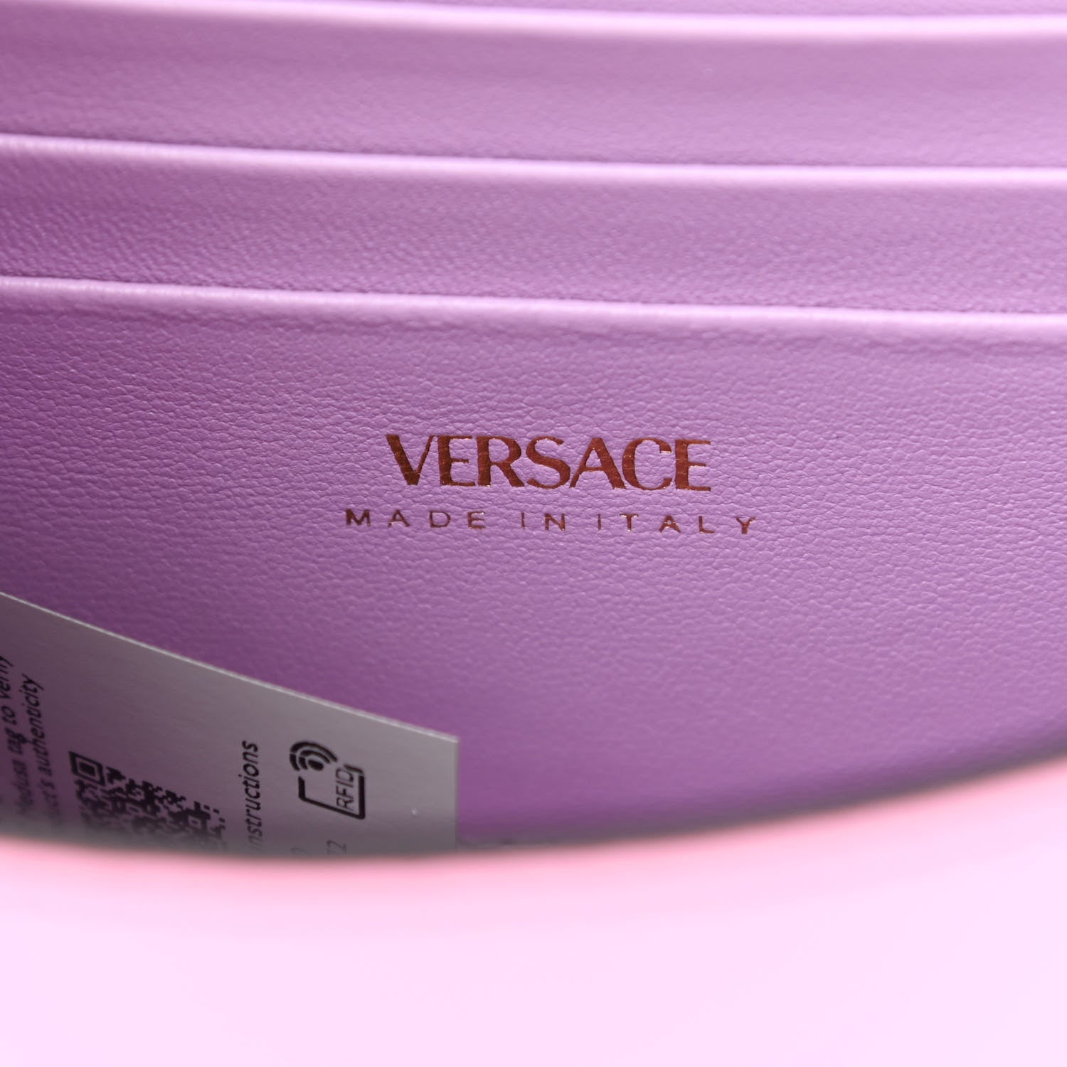 Versace Grained Calfskin Spiked Micro La Medusa Bag Pink Paradise 6 of 10