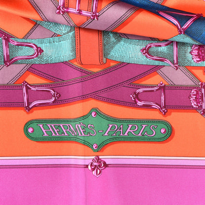 Hermes Silk Cavalcadour Scarf 90 2 of 4