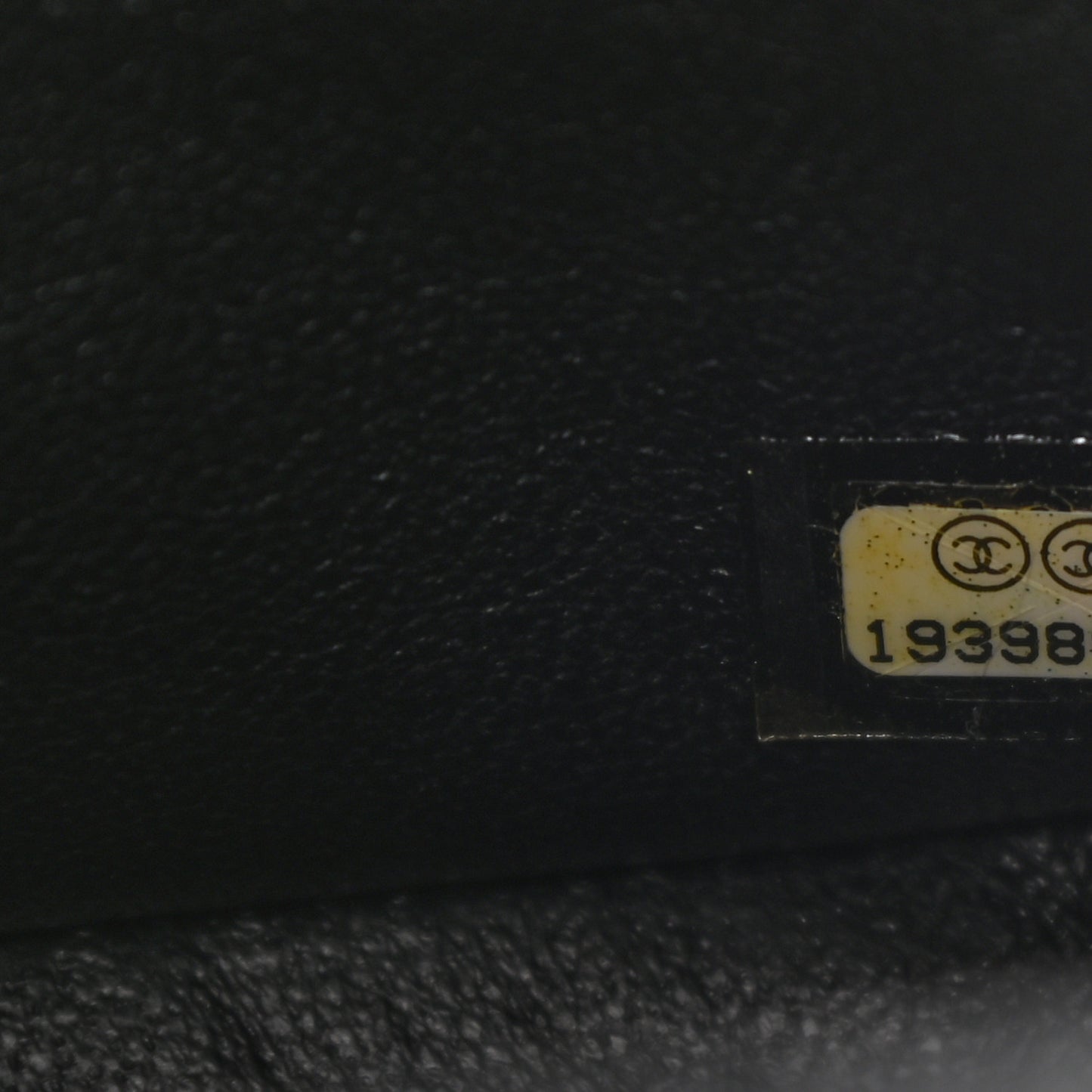 Caviar Quilted Mini Square Flap Black