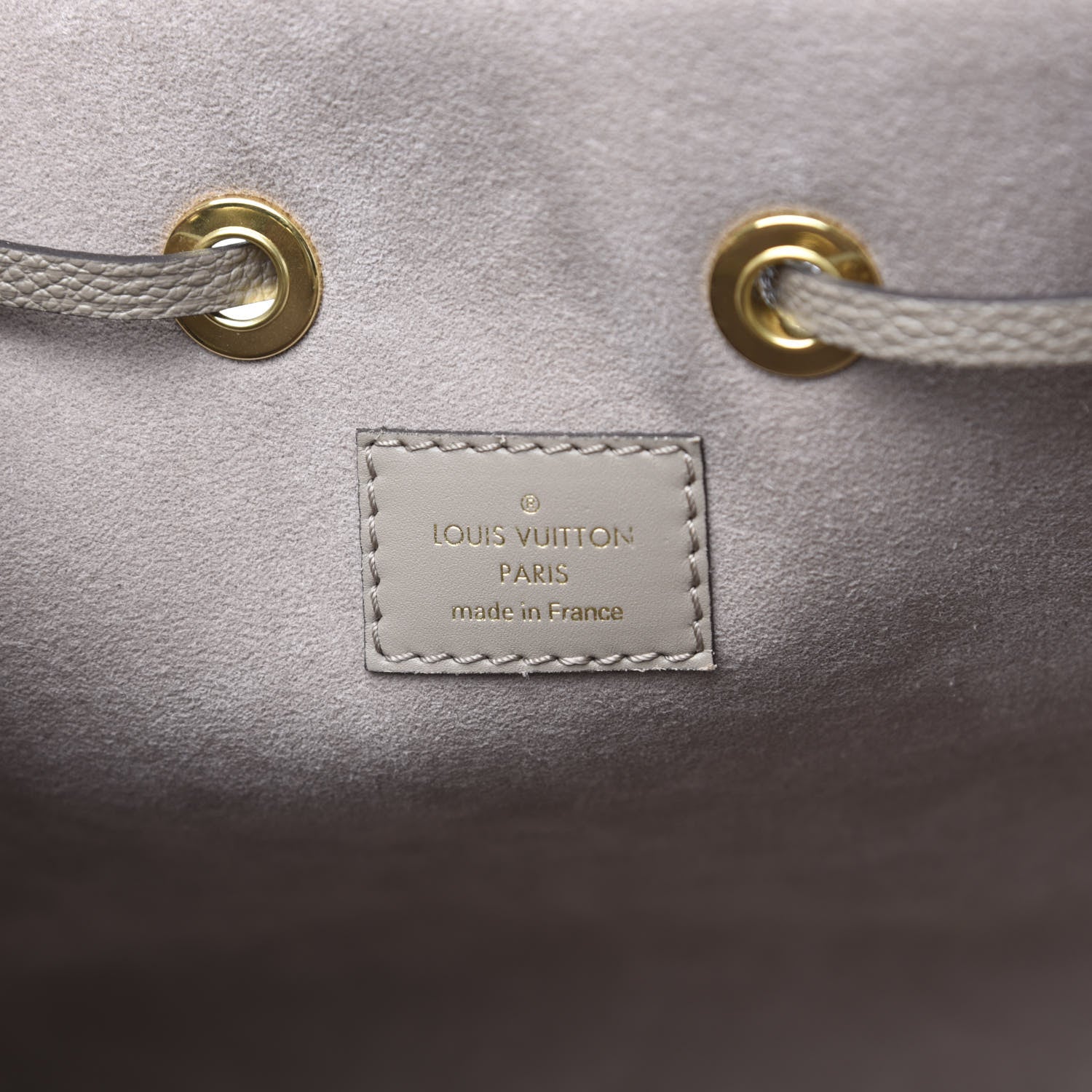 Louis Vuitton Empreinte Monogram Giant Neonoe MM Tourterelle Creme 8 of 10