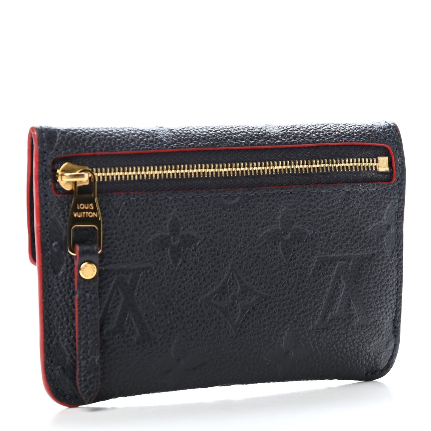 Empreinte Key Pouch Marine Rouge