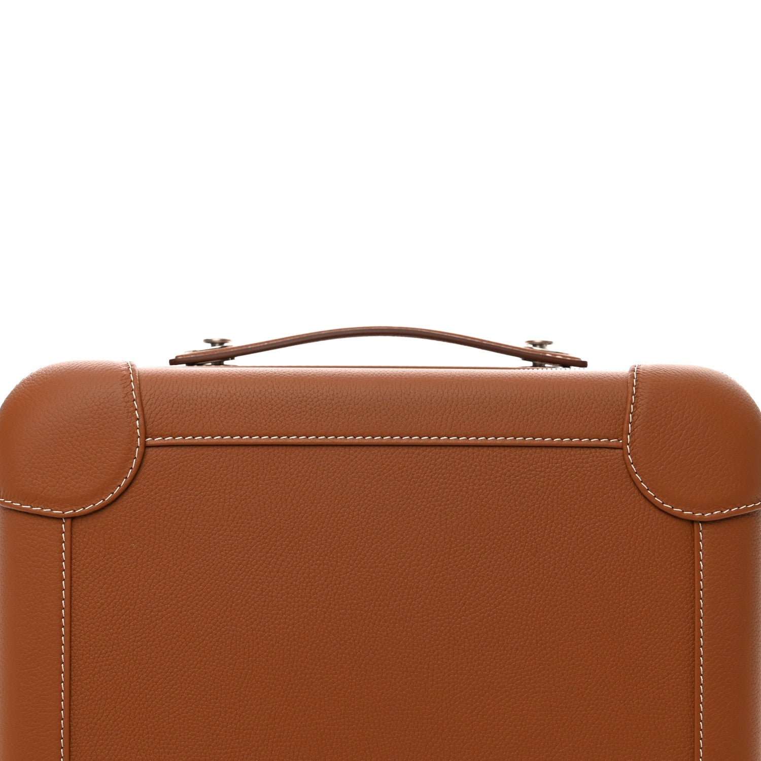 Hermes Taurillon Regate R.M.S. Trolley Case Luggage Gold 6 of 9