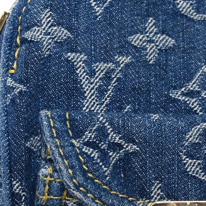 Louis Vuitton Denim Fairfax Pochette Blue 8 of 15