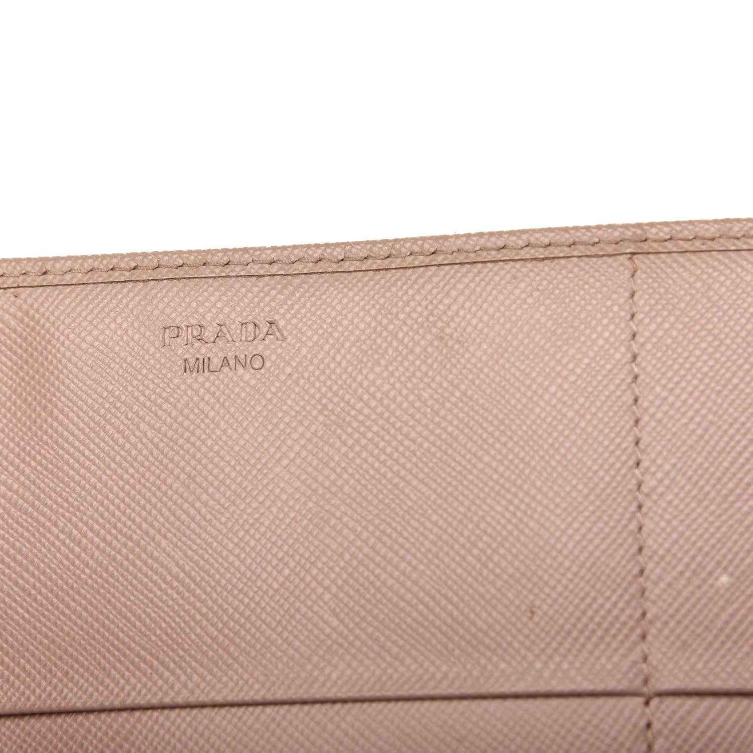 Prada Saffiano Triangle Continental Flap Wallet Cammeo 6 of 9