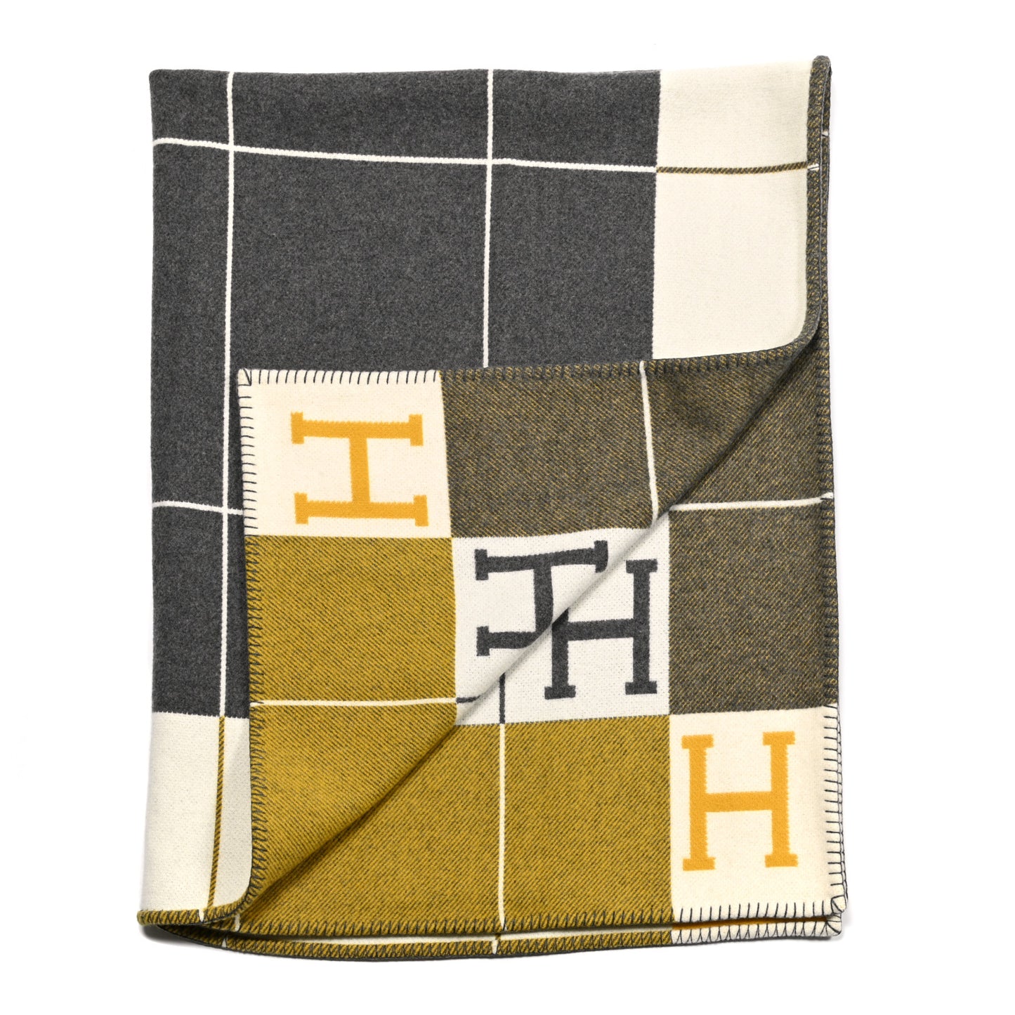 Wool Cashmere Avalon III Blanket Gris Soleil