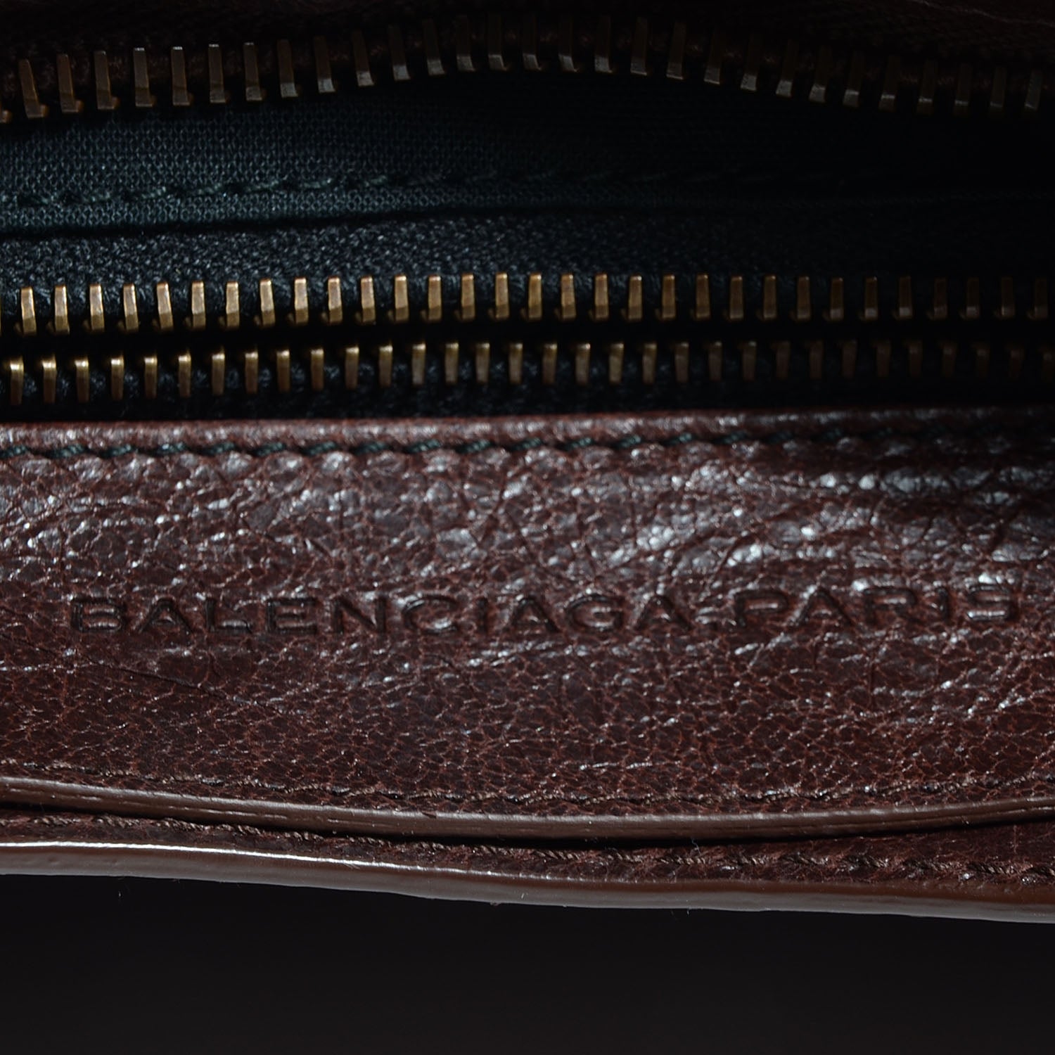 Balenciaga Agneau Mini City Cigare Fonce 10 of 11