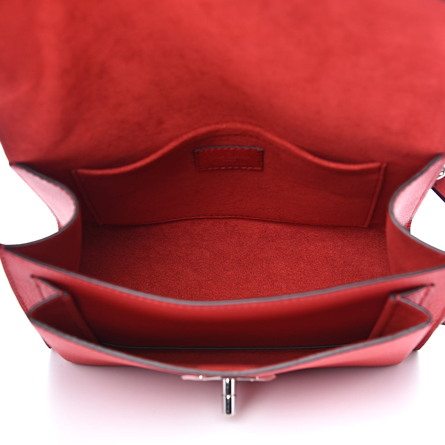 Soft Calfskin Mylockme Chain Bag BB Rubis