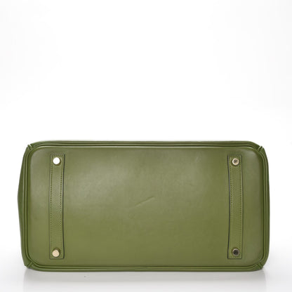 Hermes Veau Swift Birkin 35 Pelouse 6 of 35