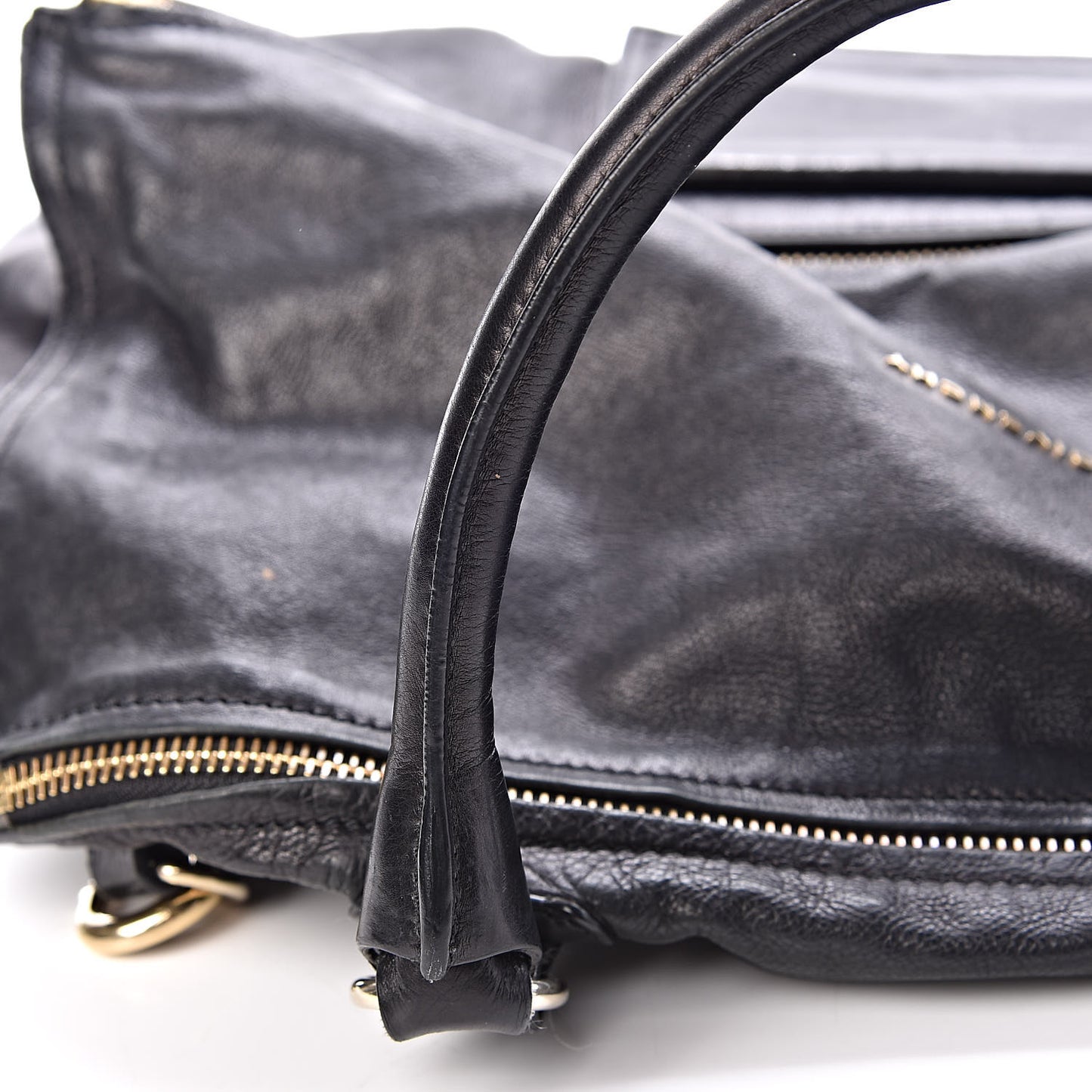 Sugar Goatskin Large Pandora Black