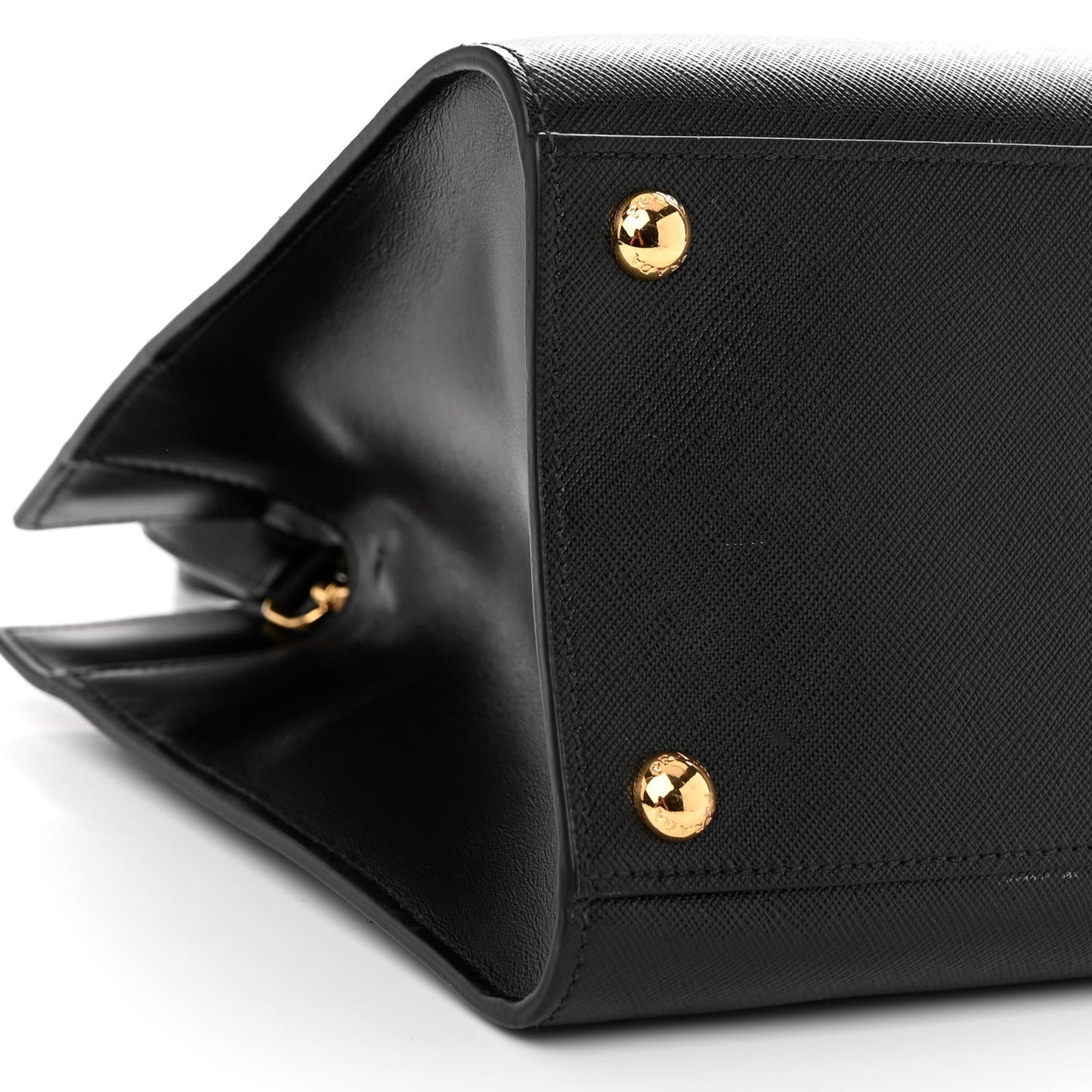 Saffiano Soft Calfskin Tote Black