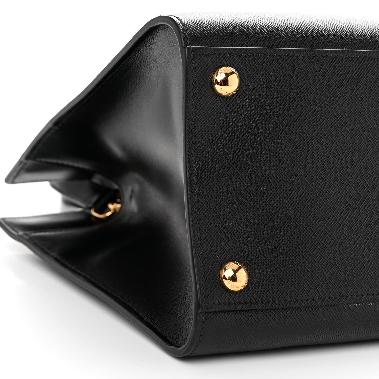 Prada Saffiano Soft Calfskin Tote Black 8 of 9