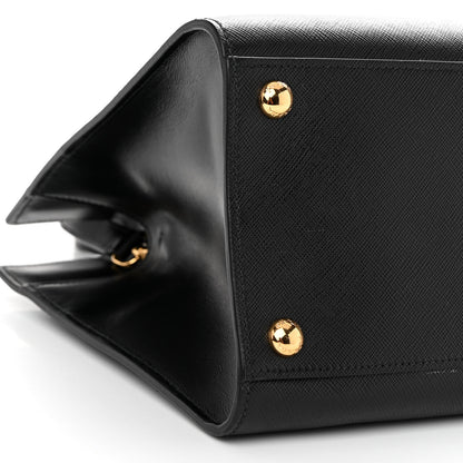 Prada Saffiano Soft Calfskin Tote Black 8 of 9