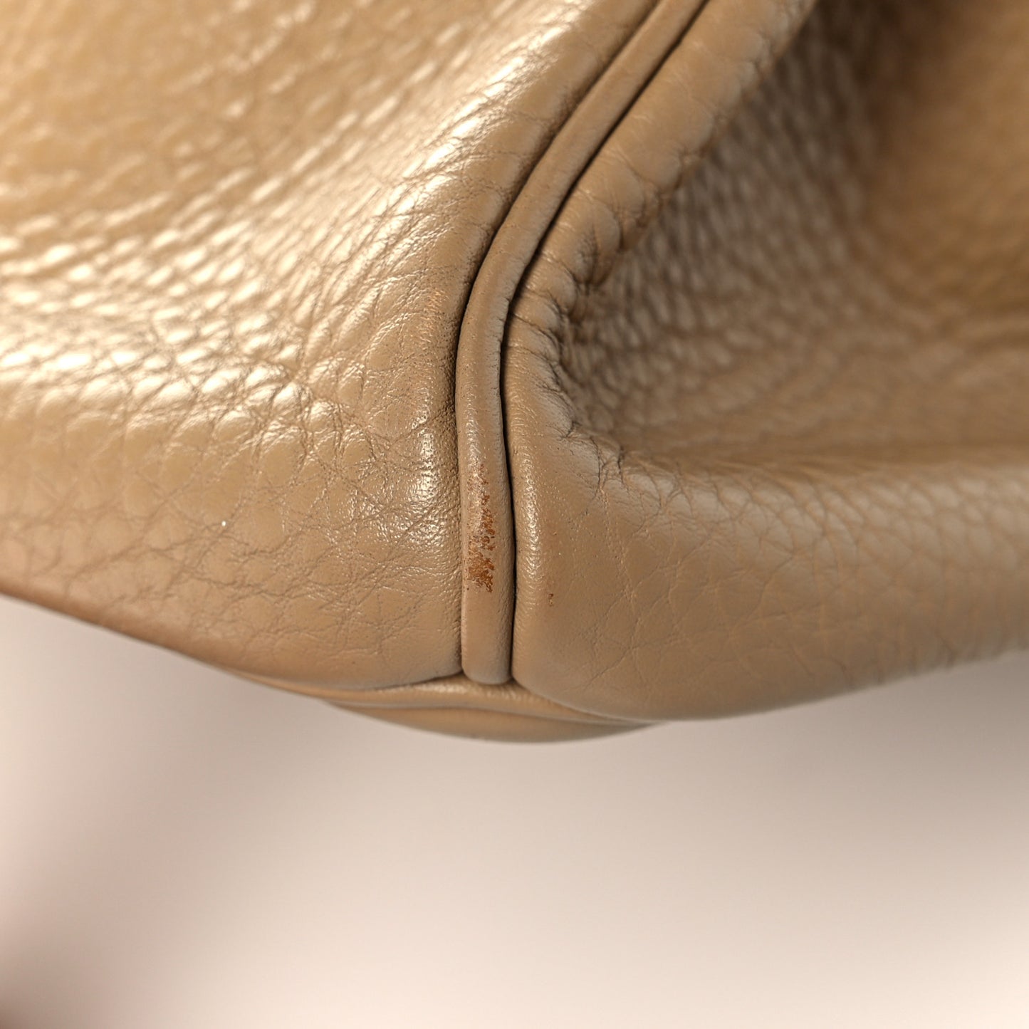 Taurillon Clemence Birkin 35 Tabac Camel