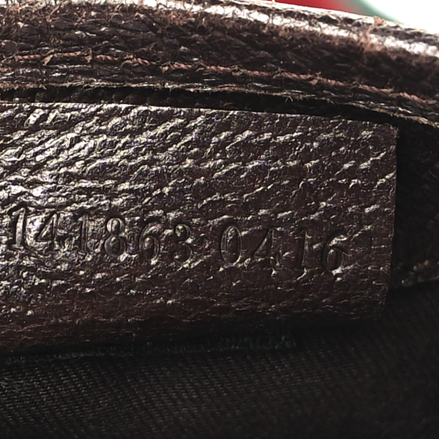 Monogram Web Mini Messenger Bag Dark Brown