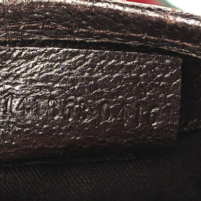 Gucci Monogram Web Mini Messenger Bag Dark Brown 7 of 11