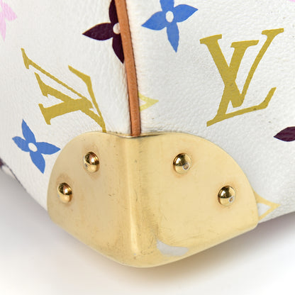 Louis Vuitton Monogram Multicolor Speedy 30 White 8 of 15