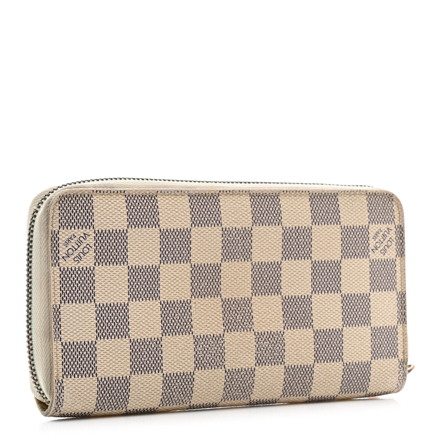 Louis Vuitton Damier Azur Zippy Wallet 3 of 9