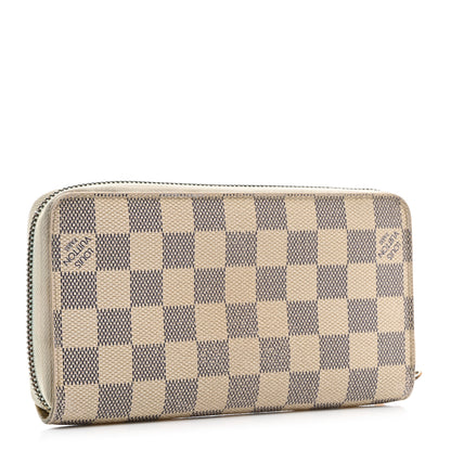 Louis Vuitton Damier Azur Zippy Wallet 3 of 9