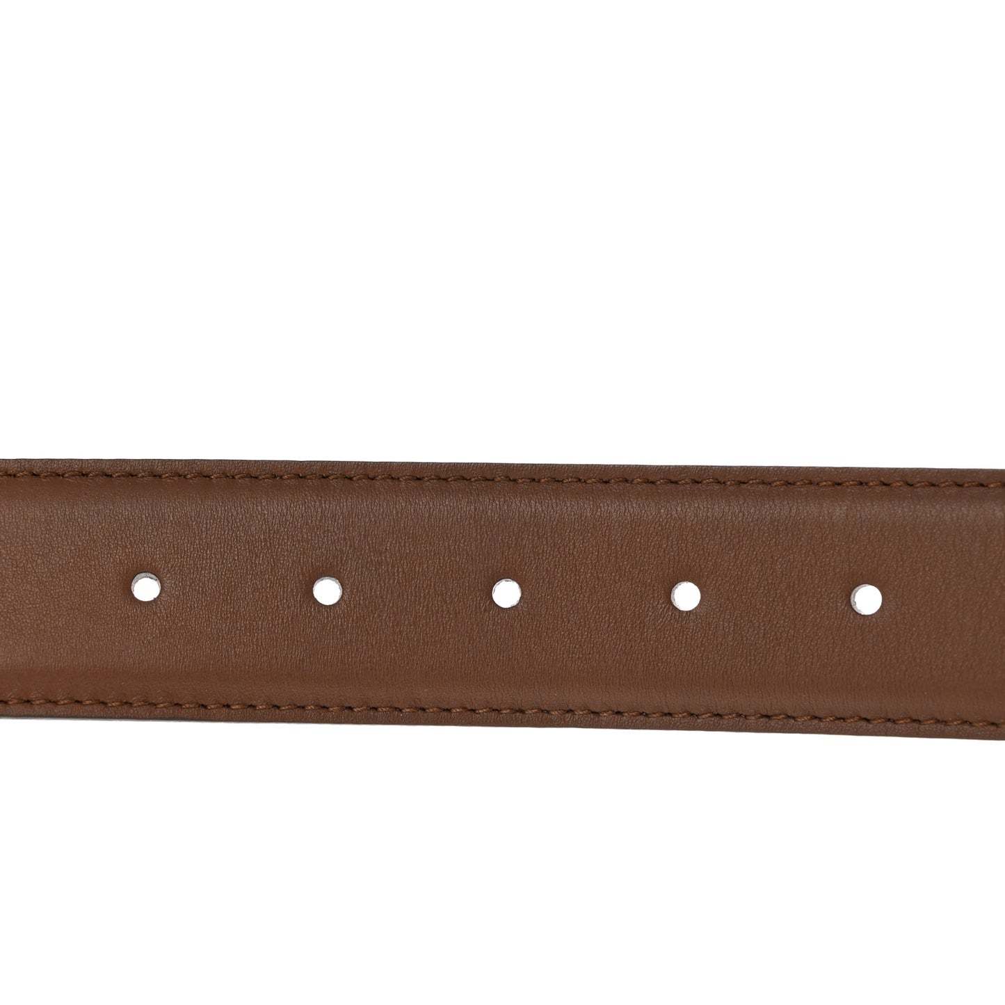 Calfskin Interlocking G 37mm Belt 115 46 Nut Brown