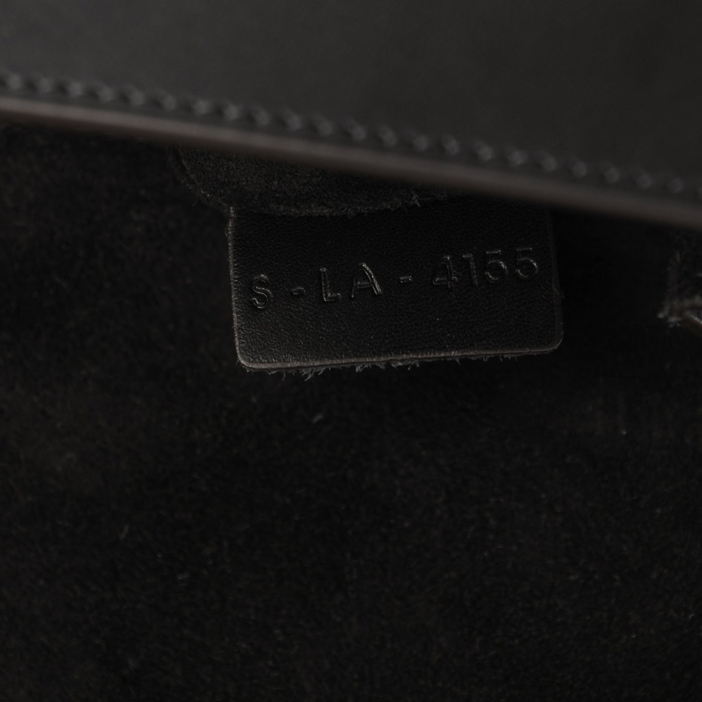 Natural Calfskin Medium Symmetrical Bag Black