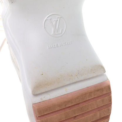 Louis Vuitton Calfskin Monogram Wild At Heart LV Archlight Sneakers 36 White Pink 7 of 8