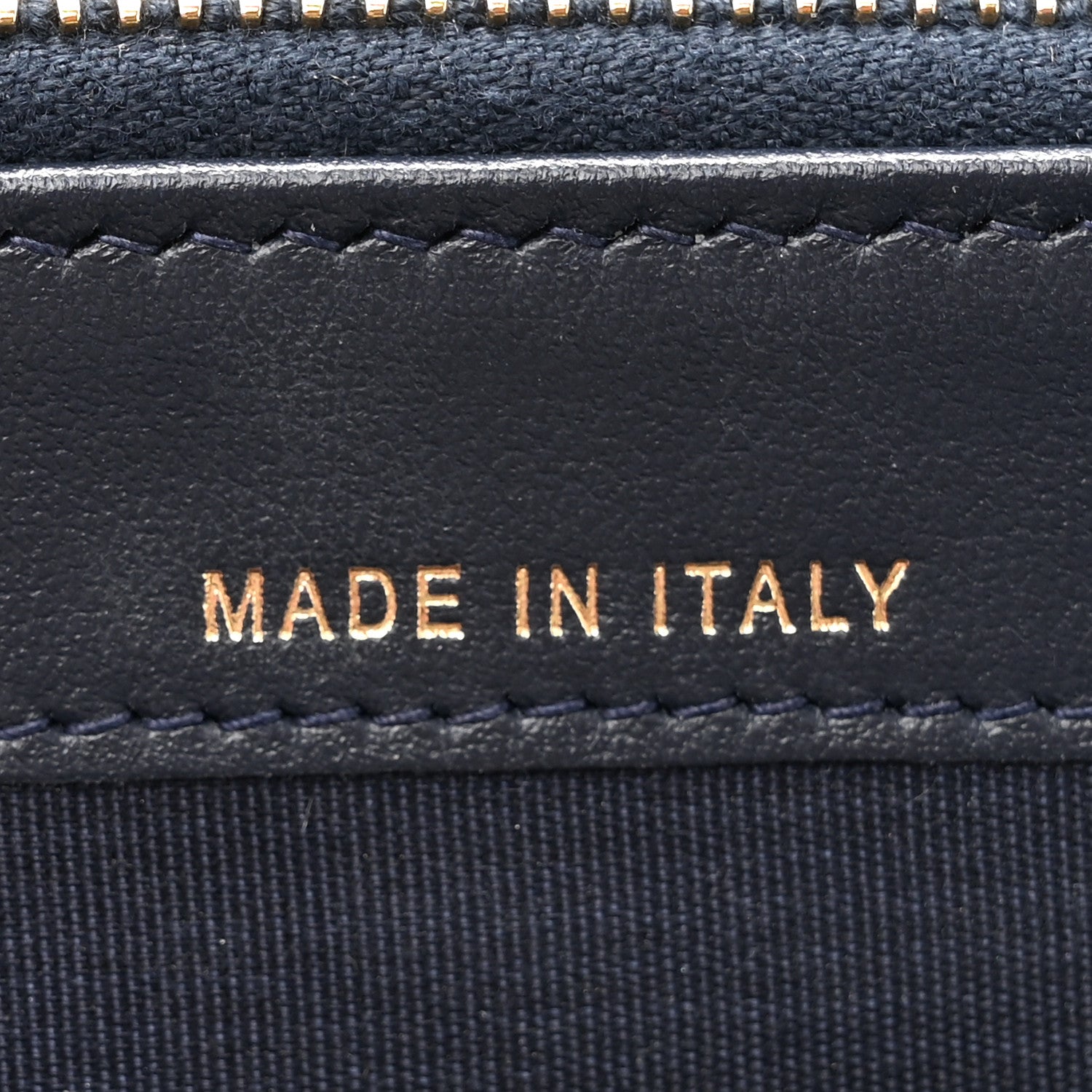 Chanel Canvas Small Deauville Clutch With Chain Navy 9 of 13