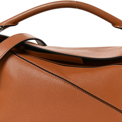 Loewe Calfskin Small Puzzle Bag Tan 7 of 9