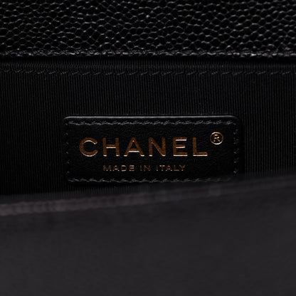 Chanel Caviar Quilted Small Boy Flap Black 6 of 9